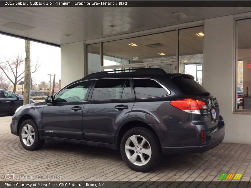 Graphite Gray Metallic / Black 2013 Subaru Outback 2.5i Premium
