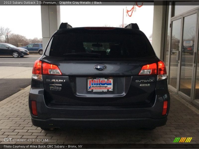 Graphite Gray Metallic / Black 2013 Subaru Outback 2.5i Premium