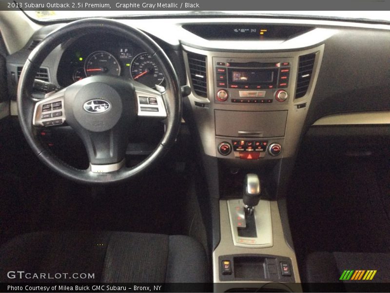 Graphite Gray Metallic / Black 2013 Subaru Outback 2.5i Premium