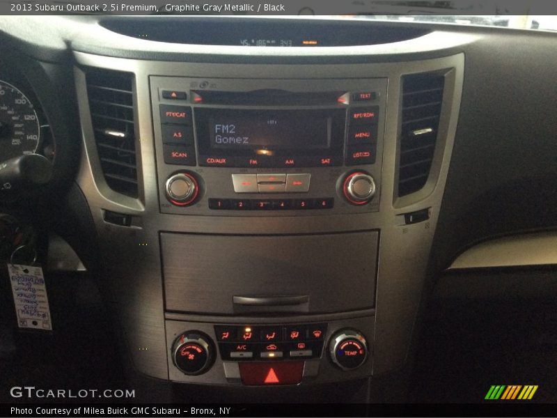 Graphite Gray Metallic / Black 2013 Subaru Outback 2.5i Premium
