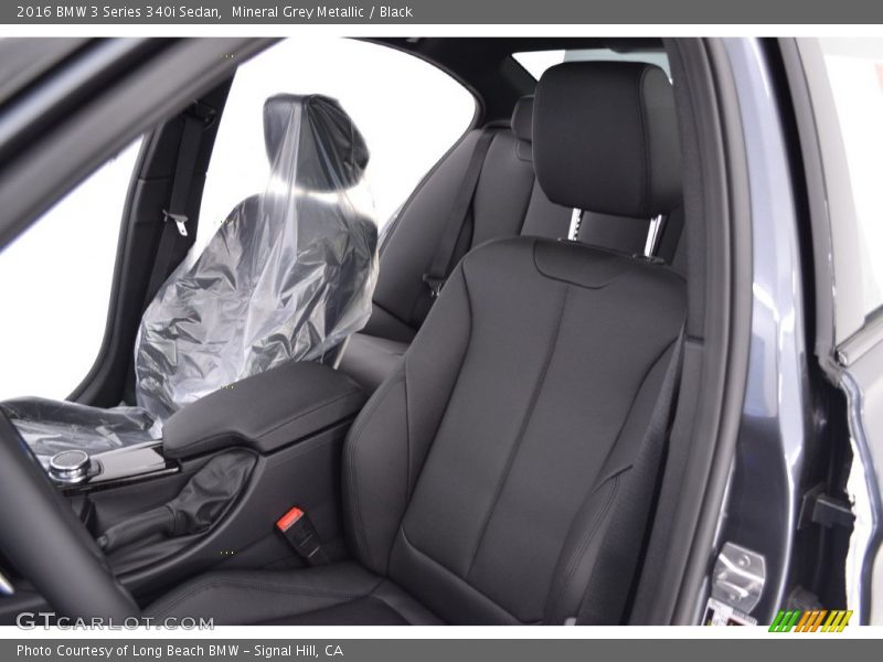 Mineral Grey Metallic / Black 2016 BMW 3 Series 340i Sedan