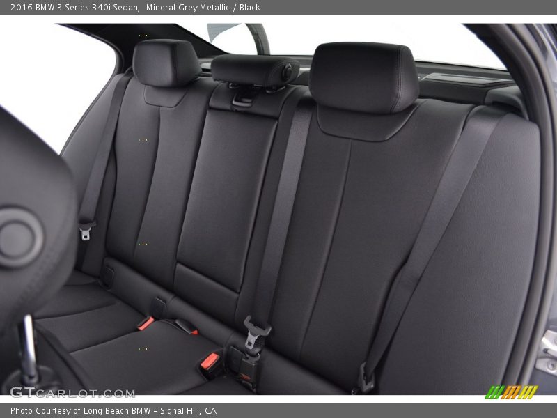 Mineral Grey Metallic / Black 2016 BMW 3 Series 340i Sedan