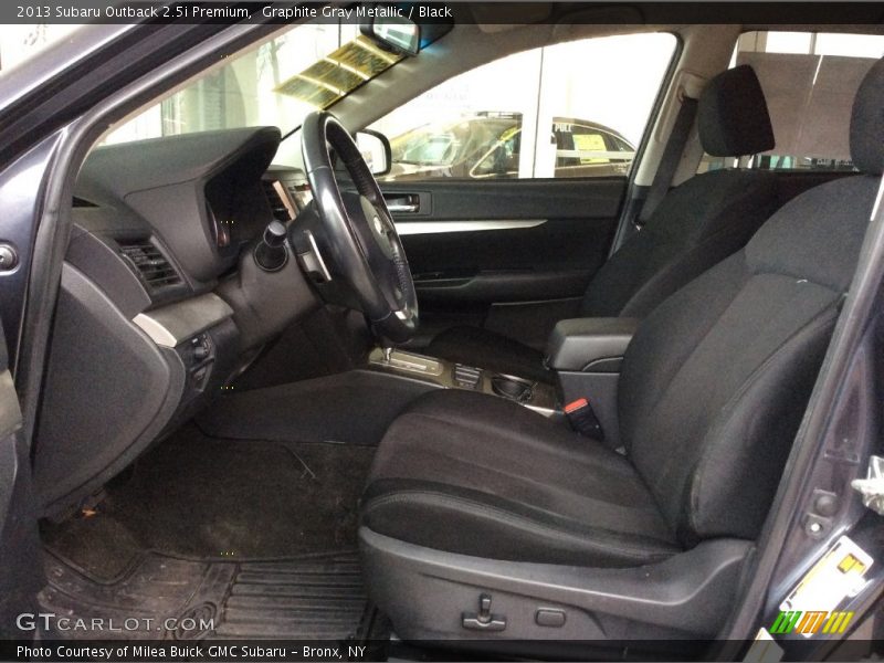 Graphite Gray Metallic / Black 2013 Subaru Outback 2.5i Premium