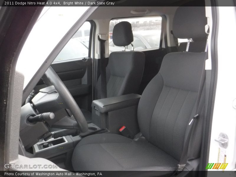Bright White / Dark Slate Gray 2011 Dodge Nitro Heat 4.0 4x4
