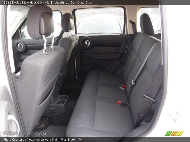Bright White / Dark Slate Gray 2011 Dodge Nitro Heat 4.0 4x4