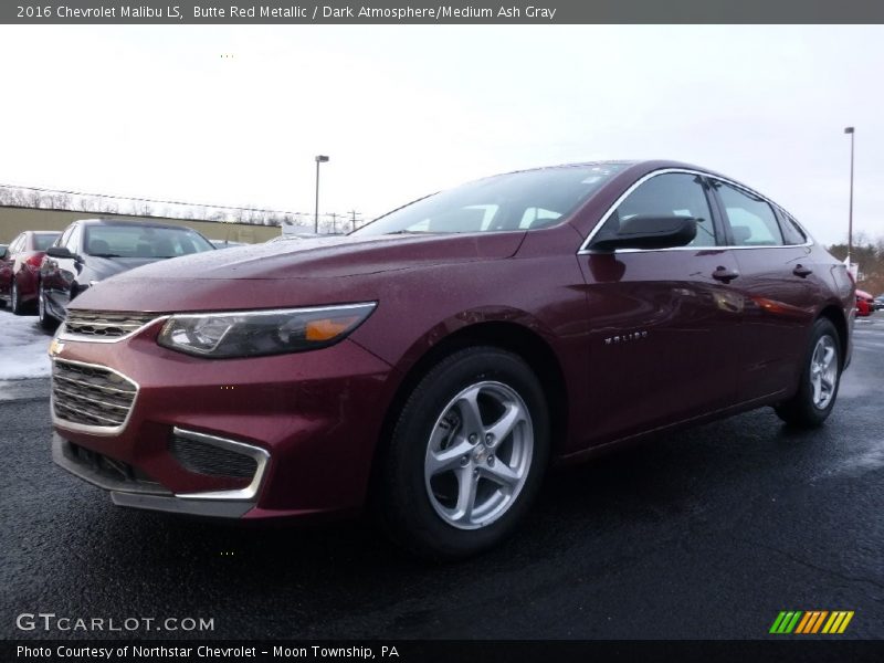 Butte Red Metallic / Dark Atmosphere/Medium Ash Gray 2016 Chevrolet Malibu LS