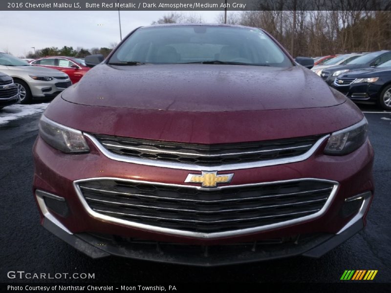 Butte Red Metallic / Dark Atmosphere/Medium Ash Gray 2016 Chevrolet Malibu LS