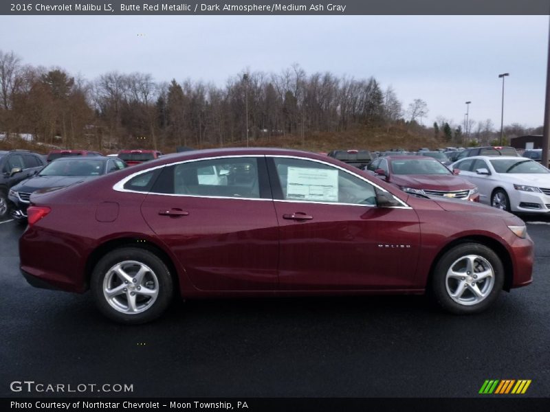 Butte Red Metallic / Dark Atmosphere/Medium Ash Gray 2016 Chevrolet Malibu LS