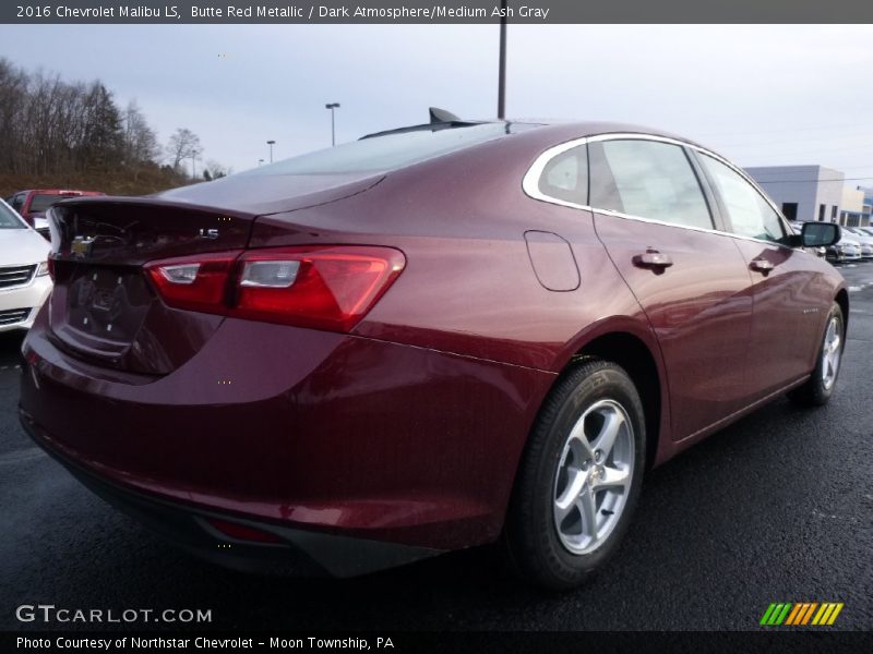 Butte Red Metallic / Dark Atmosphere/Medium Ash Gray 2016 Chevrolet Malibu LS