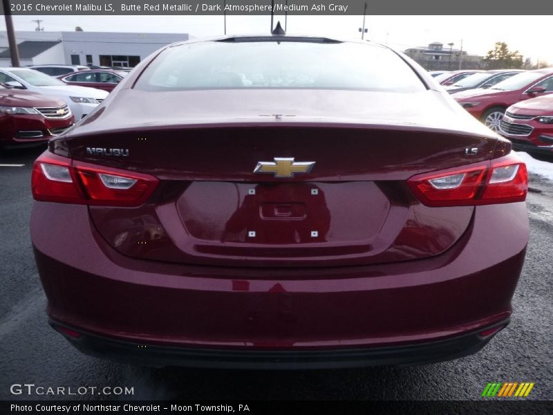 Butte Red Metallic / Dark Atmosphere/Medium Ash Gray 2016 Chevrolet Malibu LS
