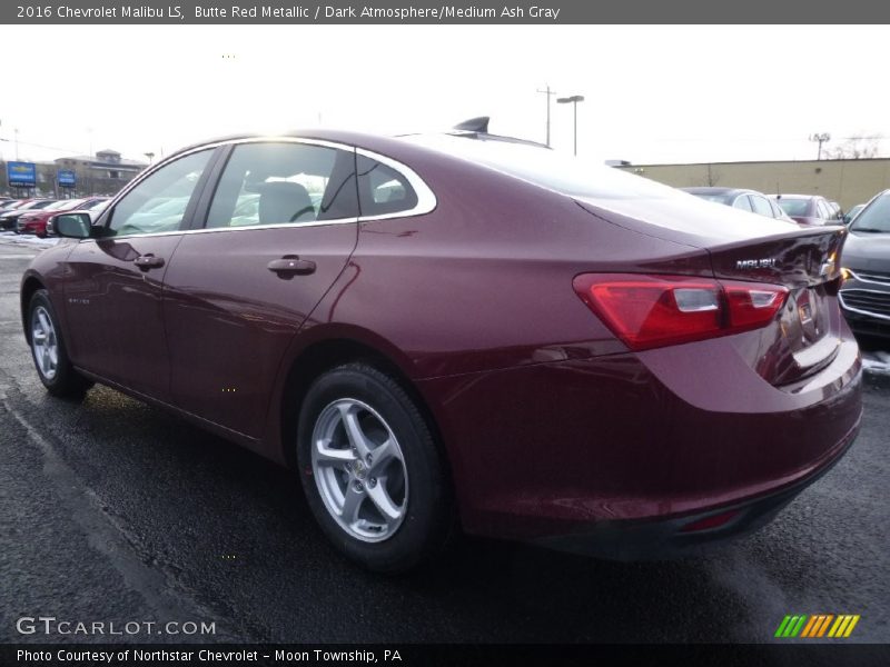 Butte Red Metallic / Dark Atmosphere/Medium Ash Gray 2016 Chevrolet Malibu LS