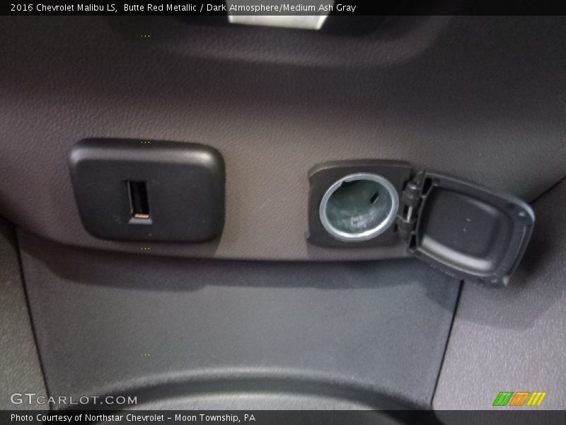 Butte Red Metallic / Dark Atmosphere/Medium Ash Gray 2016 Chevrolet Malibu LS