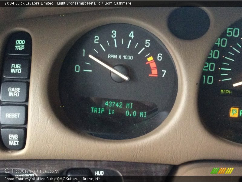 Light Bronzemist Metallic / Light Cashmere 2004 Buick LeSabre Limited