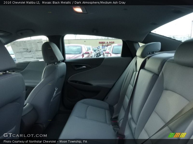 Mosaic Black Metallic / Dark Atmosphere/Medium Ash Gray 2016 Chevrolet Malibu LS