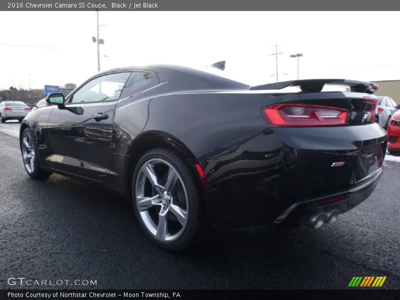 Black / Jet Black 2016 Chevrolet Camaro SS Coupe