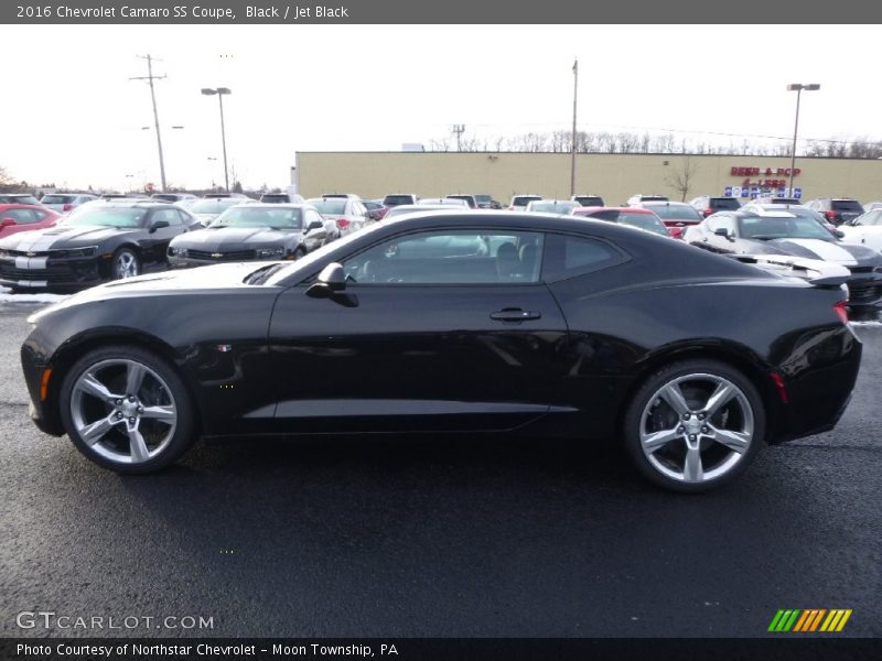 Black / Jet Black 2016 Chevrolet Camaro SS Coupe