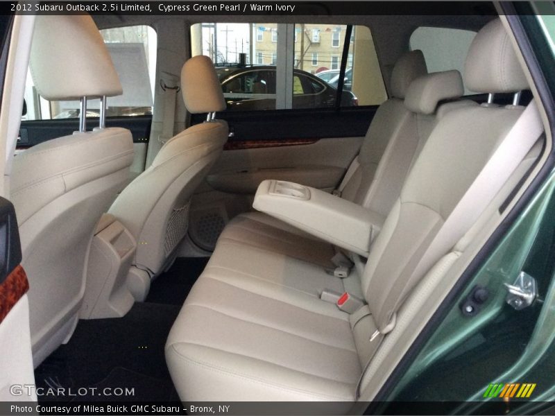 Cypress Green Pearl / Warm Ivory 2012 Subaru Outback 2.5i Limited