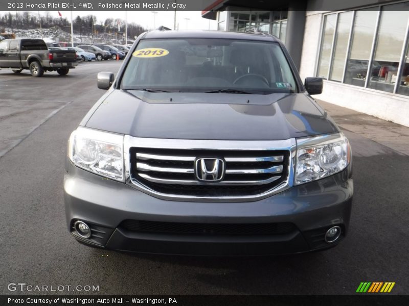 Polished Metal Metallic / Gray 2013 Honda Pilot EX-L 4WD