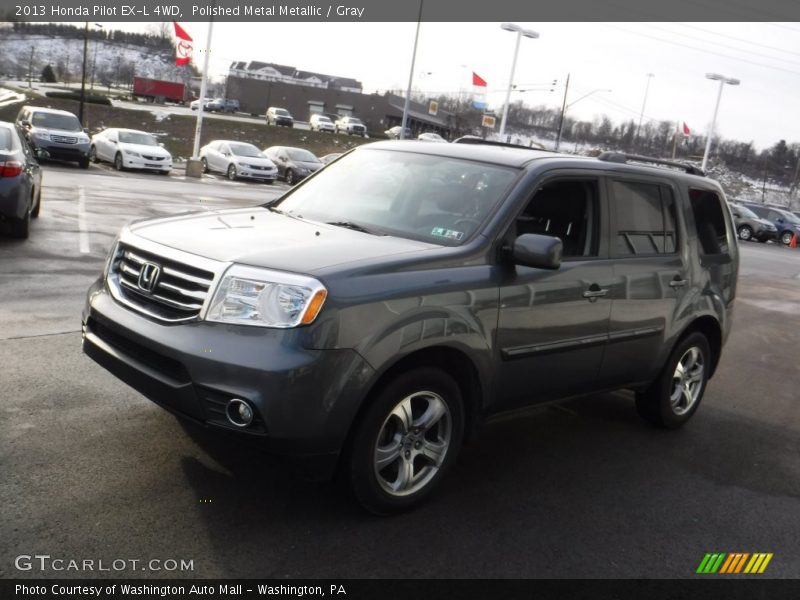 Polished Metal Metallic / Gray 2013 Honda Pilot EX-L 4WD