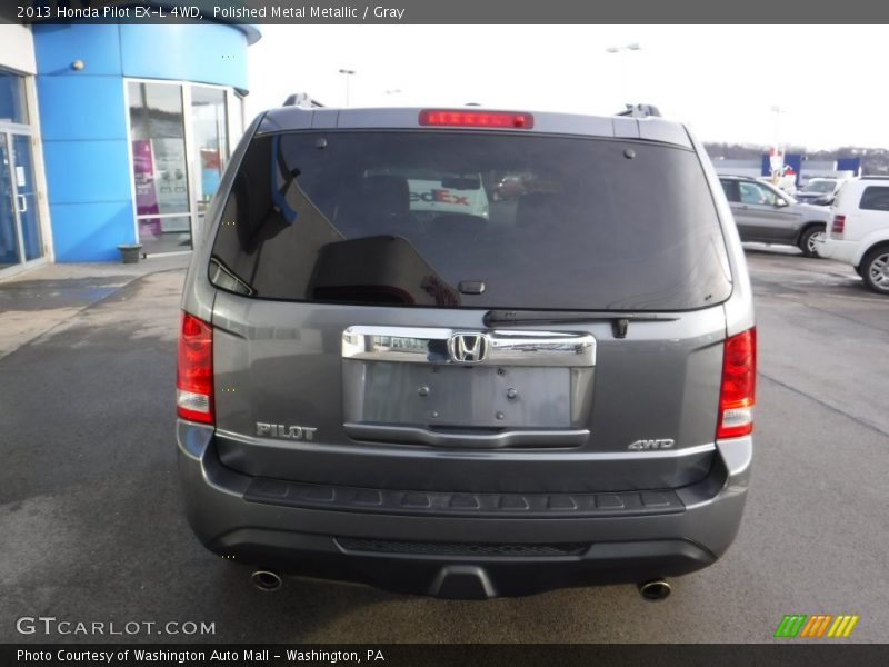 Polished Metal Metallic / Gray 2013 Honda Pilot EX-L 4WD