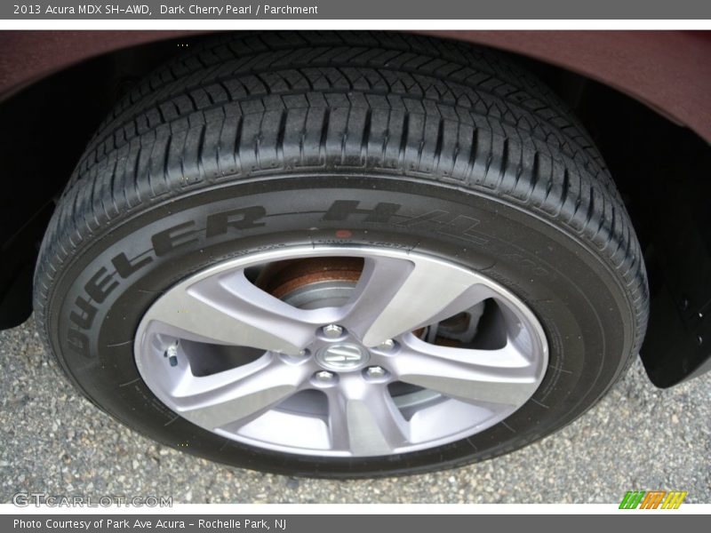 Dark Cherry Pearl / Parchment 2013 Acura MDX SH-AWD