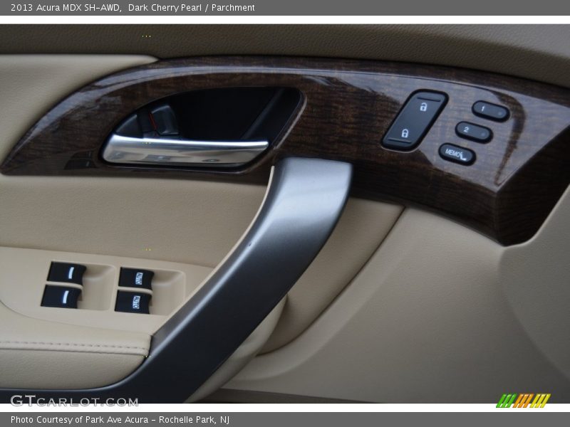 Dark Cherry Pearl / Parchment 2013 Acura MDX SH-AWD