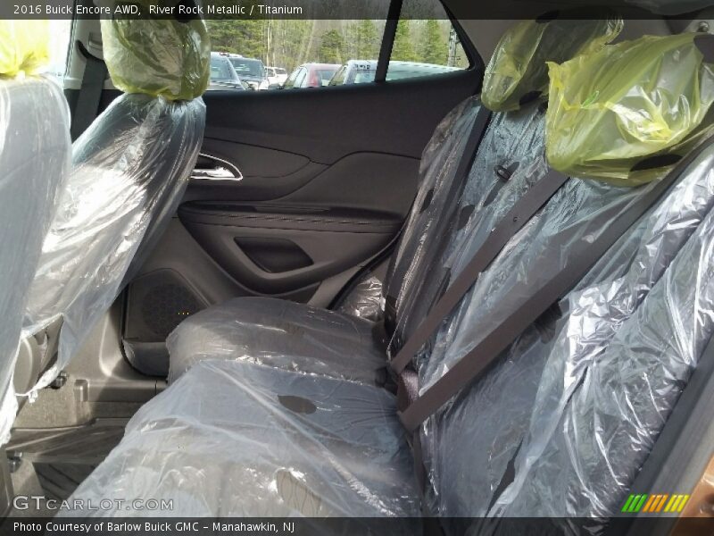 River Rock Metallic / Titanium 2016 Buick Encore AWD