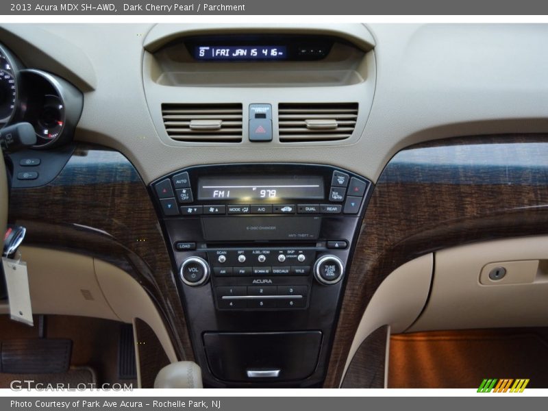 Dark Cherry Pearl / Parchment 2013 Acura MDX SH-AWD