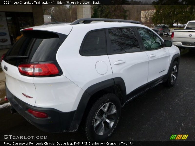 Bright White / Morocco - Black 2014 Jeep Cherokee Trailhawk 4x4