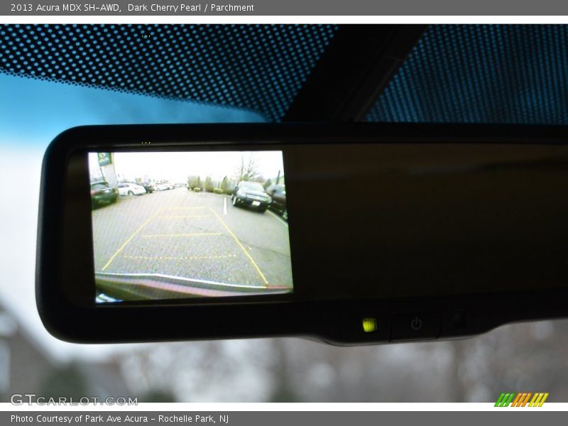 Dark Cherry Pearl / Parchment 2013 Acura MDX SH-AWD