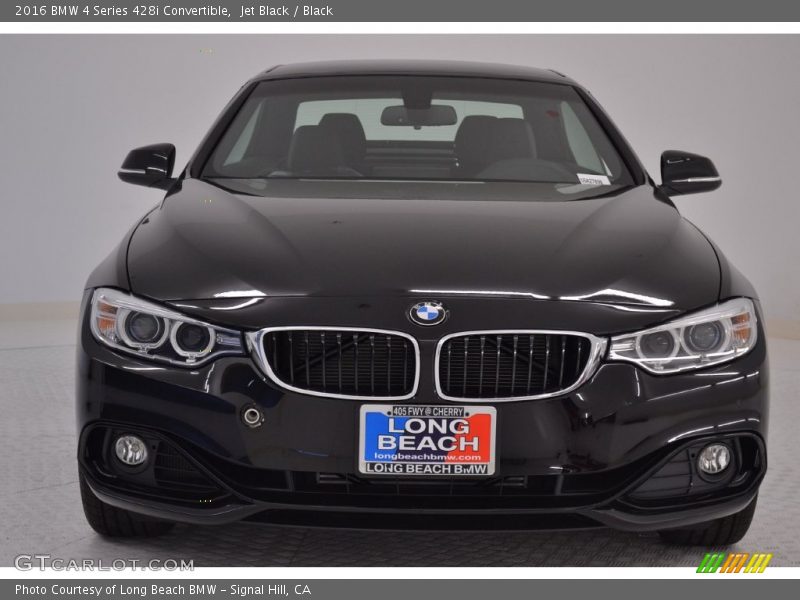Jet Black / Black 2016 BMW 4 Series 428i Convertible