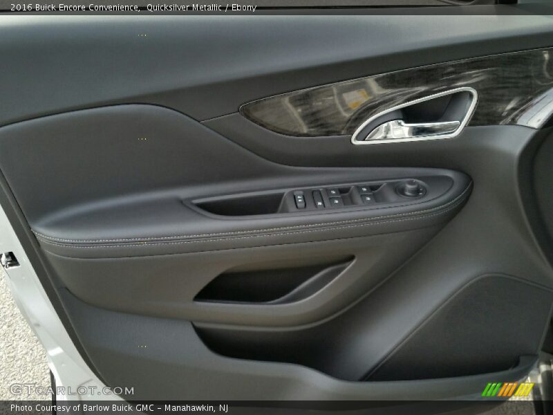 Quicksilver Metallic / Ebony 2016 Buick Encore Convenience