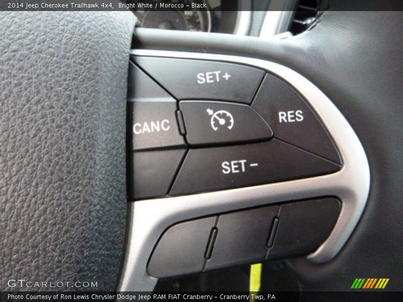 Bright White / Morocco - Black 2014 Jeep Cherokee Trailhawk 4x4
