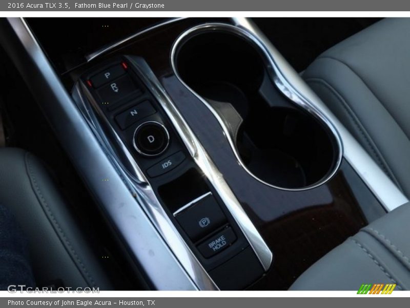 Fathom Blue Pearl / Graystone 2016 Acura TLX 3.5