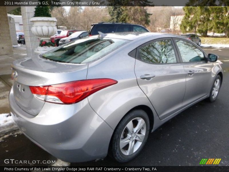 Titanium Gray Metallic / Gray 2011 Hyundai Elantra GLS