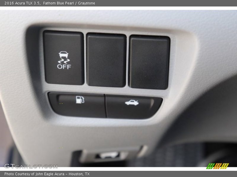 Fathom Blue Pearl / Graystone 2016 Acura TLX 3.5