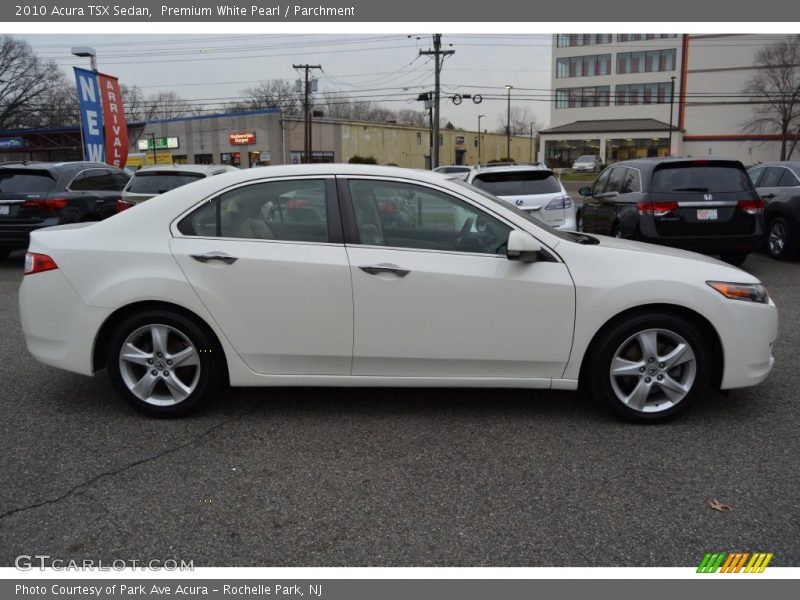 Premium White Pearl / Parchment 2010 Acura TSX Sedan