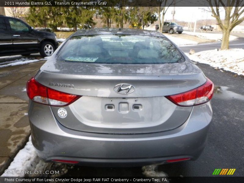 Titanium Gray Metallic / Gray 2011 Hyundai Elantra GLS