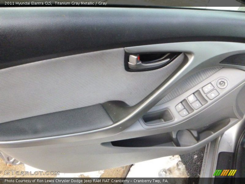 Titanium Gray Metallic / Gray 2011 Hyundai Elantra GLS