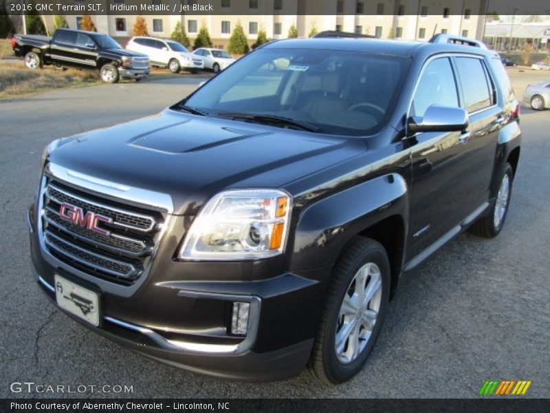 Iridium Metallic / Jet Black 2016 GMC Terrain SLT