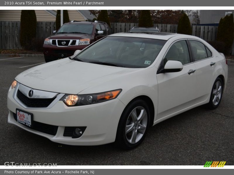 Premium White Pearl / Parchment 2010 Acura TSX Sedan