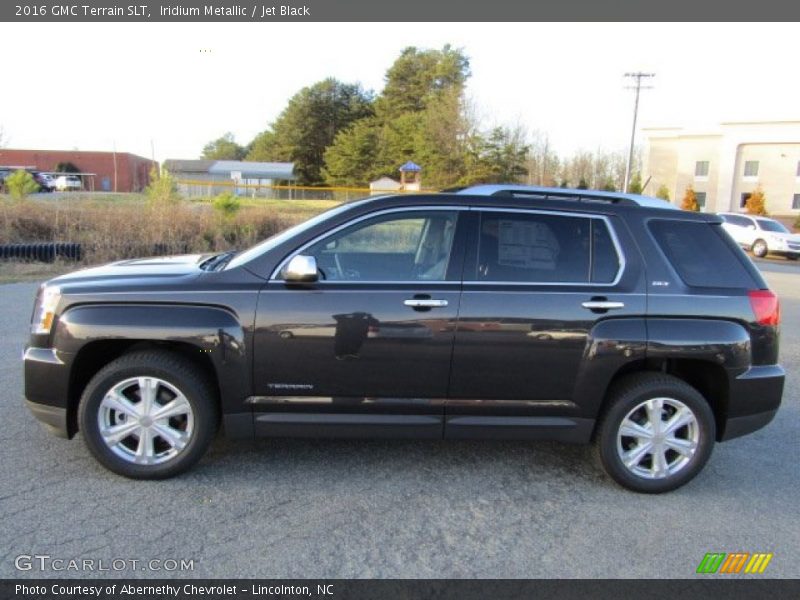 Iridium Metallic / Jet Black 2016 GMC Terrain SLT