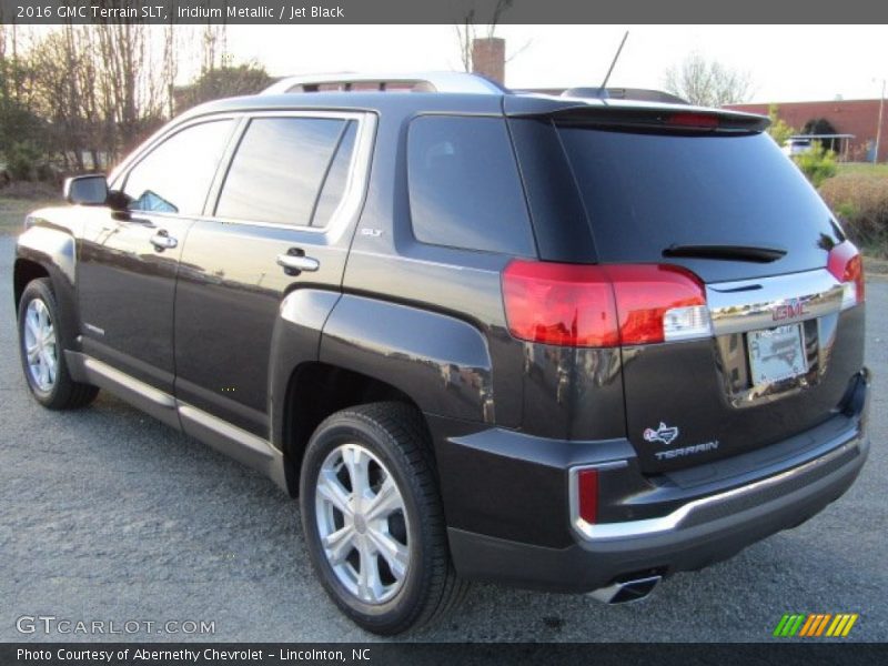 Iridium Metallic / Jet Black 2016 GMC Terrain SLT