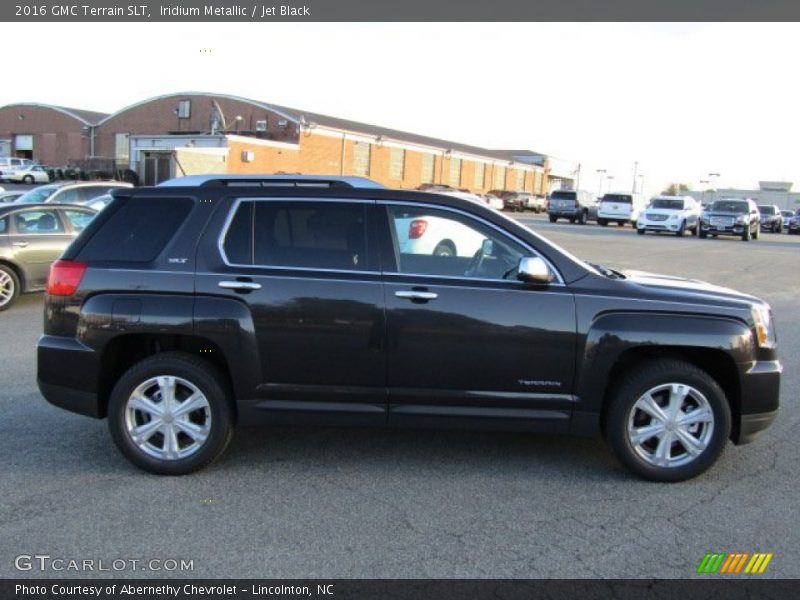Iridium Metallic / Jet Black 2016 GMC Terrain SLT