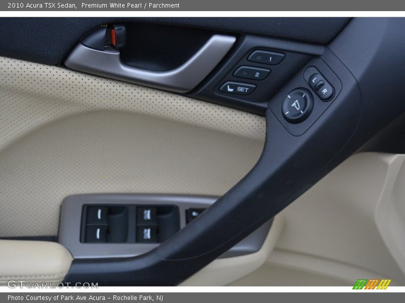 Premium White Pearl / Parchment 2010 Acura TSX Sedan
