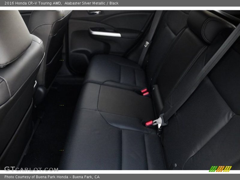 Alabaster Silver Metallic / Black 2016 Honda CR-V Touring AWD