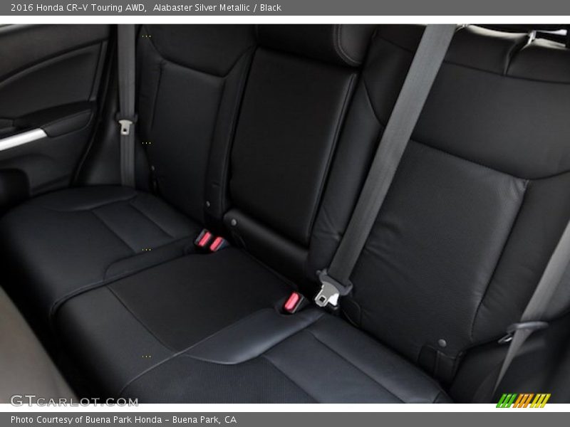 Alabaster Silver Metallic / Black 2016 Honda CR-V Touring AWD