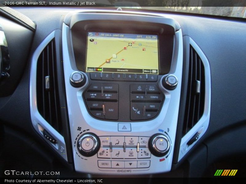 Iridium Metallic / Jet Black 2016 GMC Terrain SLT