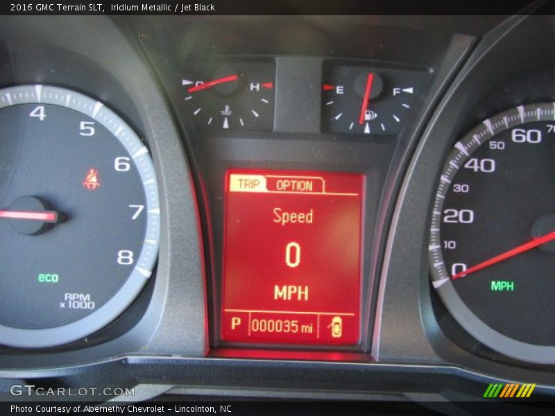 Iridium Metallic / Jet Black 2016 GMC Terrain SLT