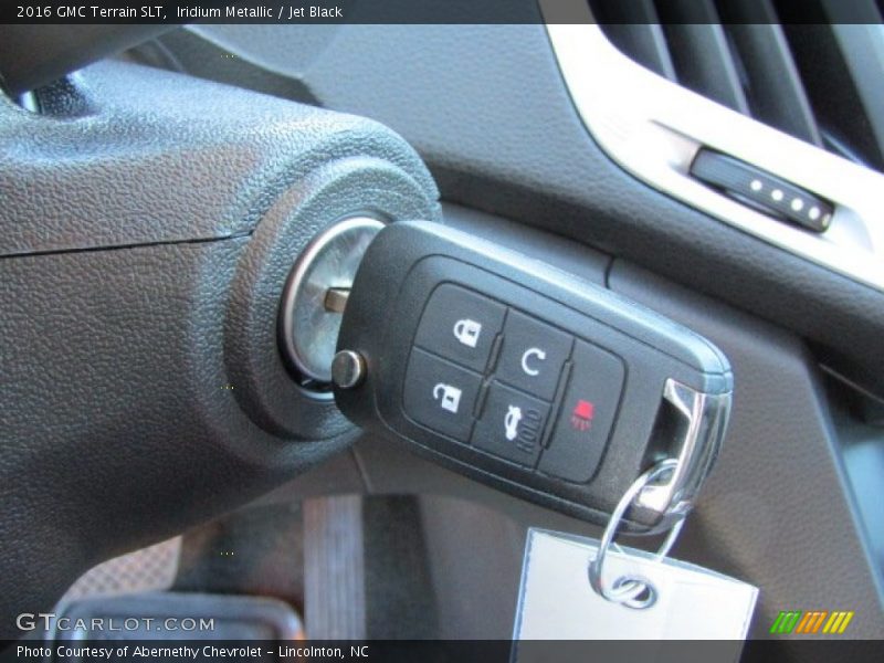 Iridium Metallic / Jet Black 2016 GMC Terrain SLT